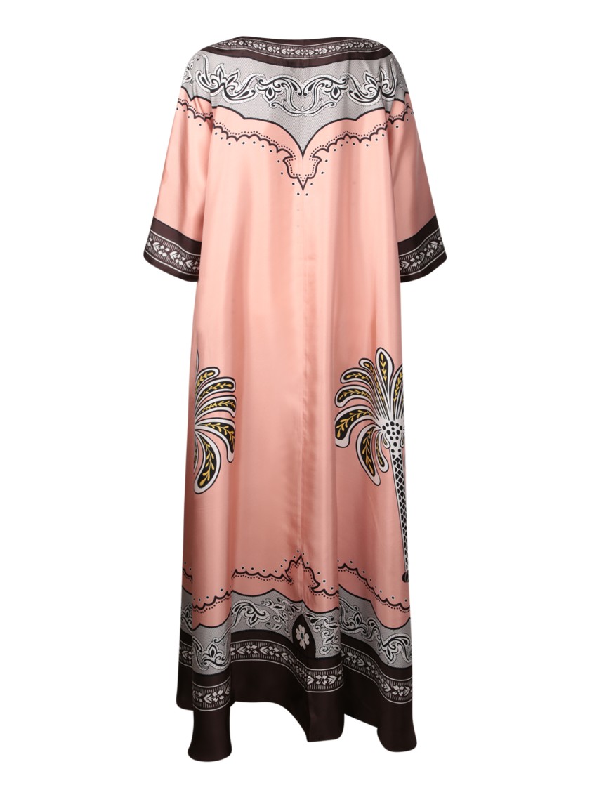 La Doublej La Double J Lavish Silk Dress With Flowing Silhouette