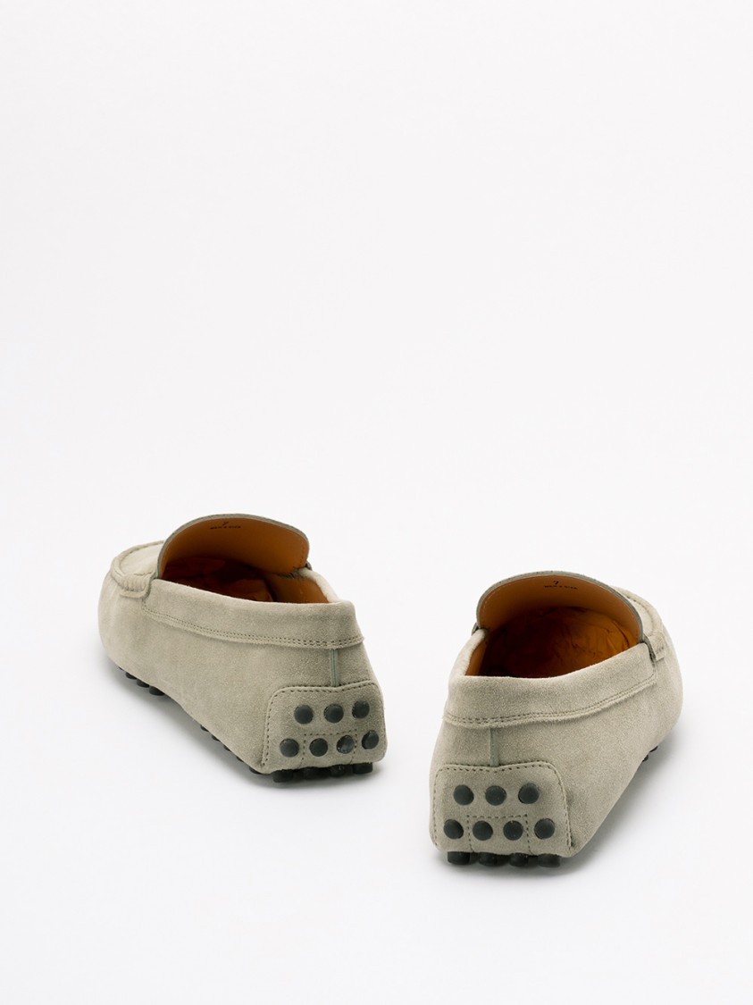 Tod's `gommino` Loafers In Neutral