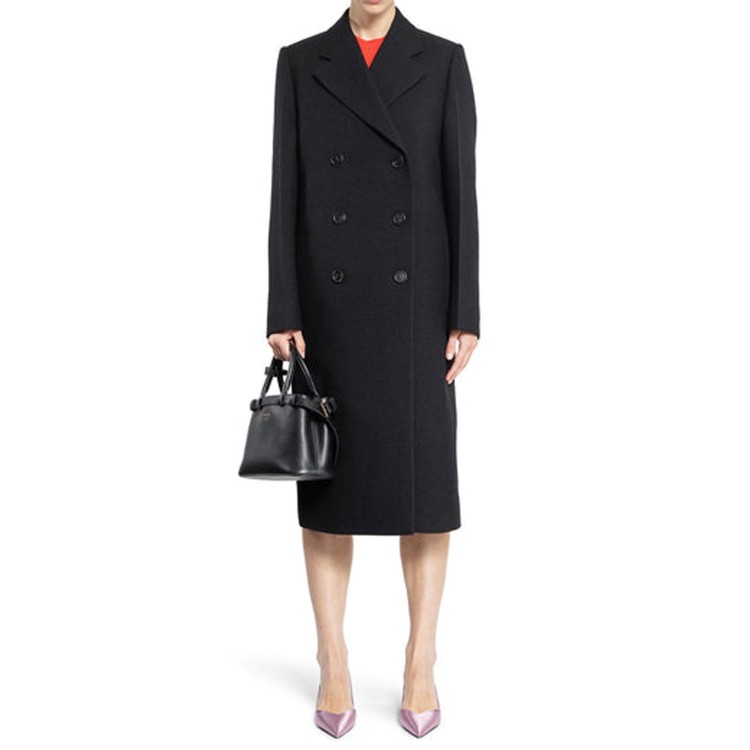 ダウンジャケット・コート Prada Asymmetric Hem Virgin Wool Coat Prada Asymmetric Hem Virgin Wool Coat Long | THE LIST
