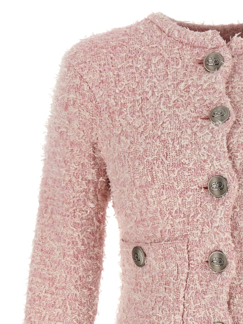 Balenciaga Cardigan In Pink