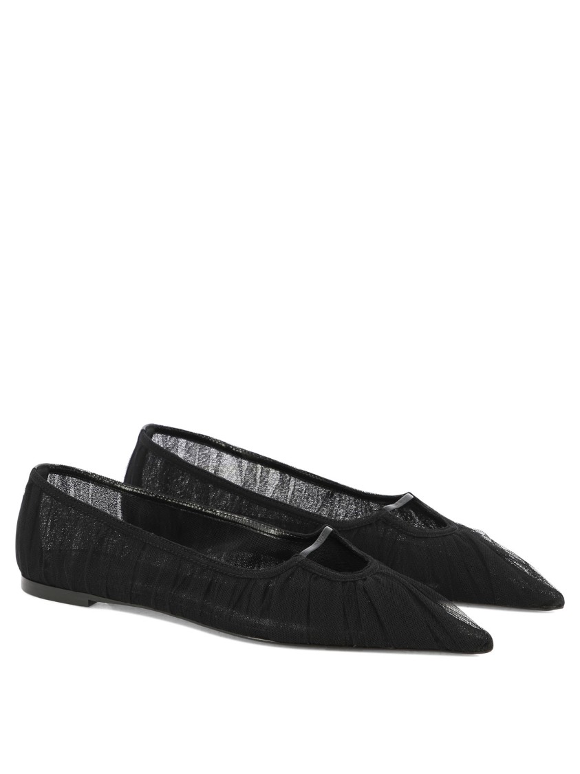 Nensi Dojaka Pointed-toe Ballet Flats In Black