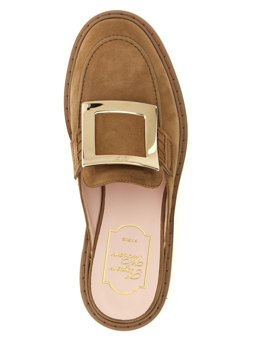 Roger Vivier 'viv' Rangers' Mules In Brown