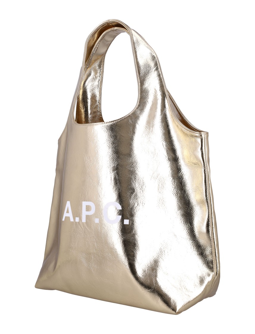 Apc A.p.c. Ninon Tote Bag In Gold