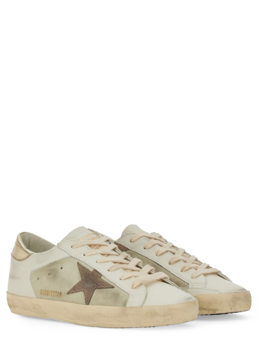 Golden Goose Superstar Sneakers In White