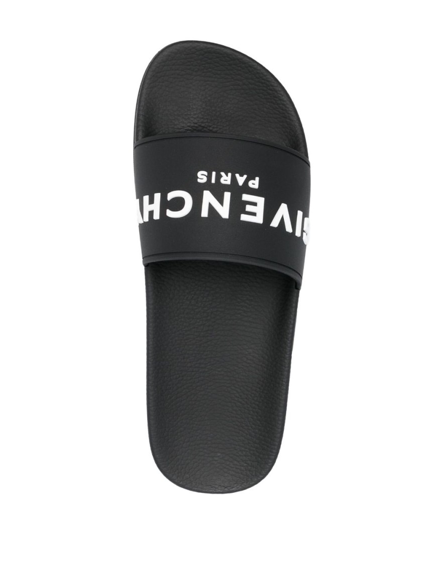 Givenchy Plage Capsule Slides In Black