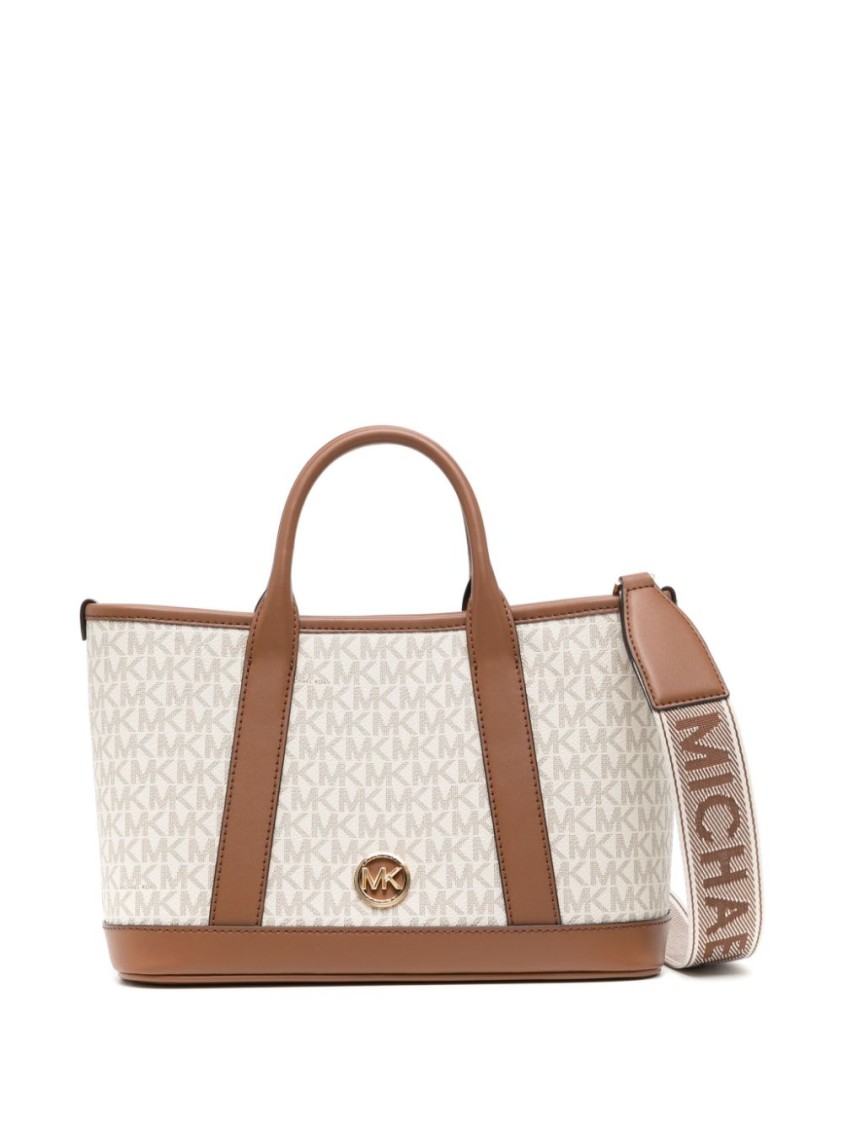 Michael Kors Sm Satchel In Brown