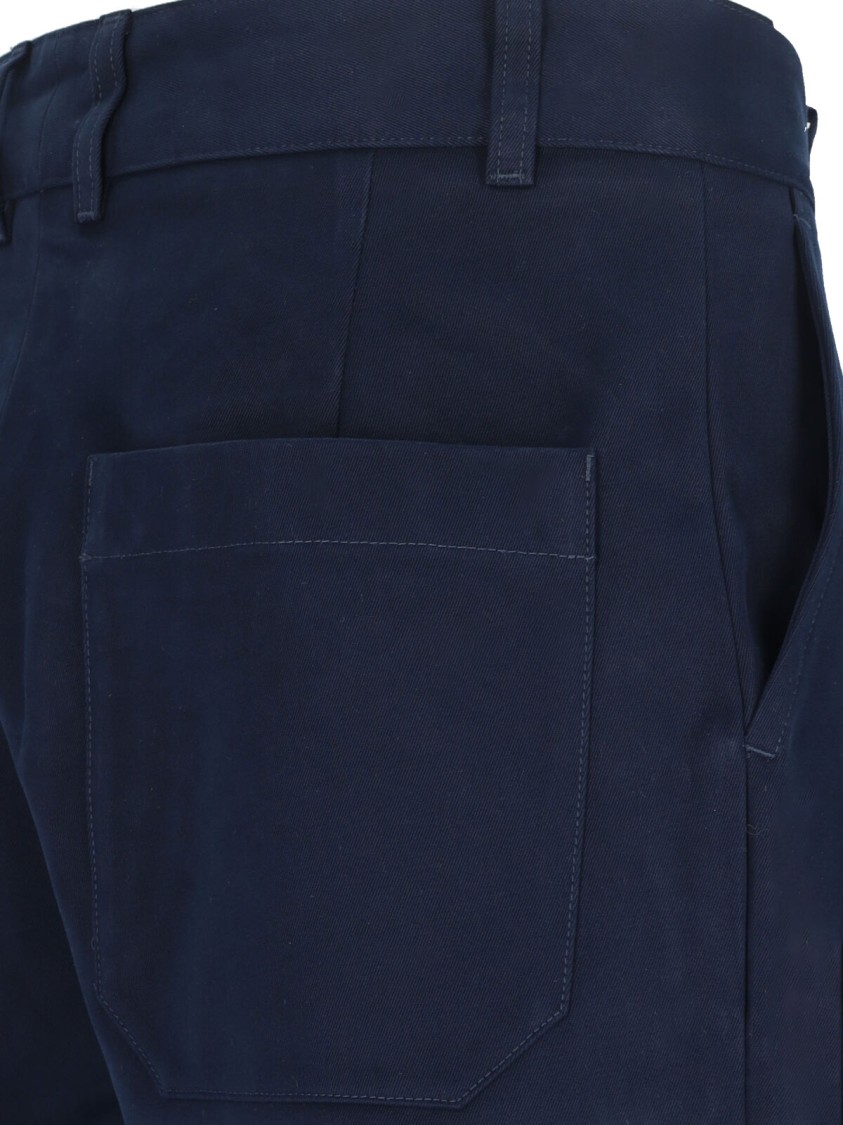 Studio Nicholson Straight Leg Trousers With Pockets And Loops