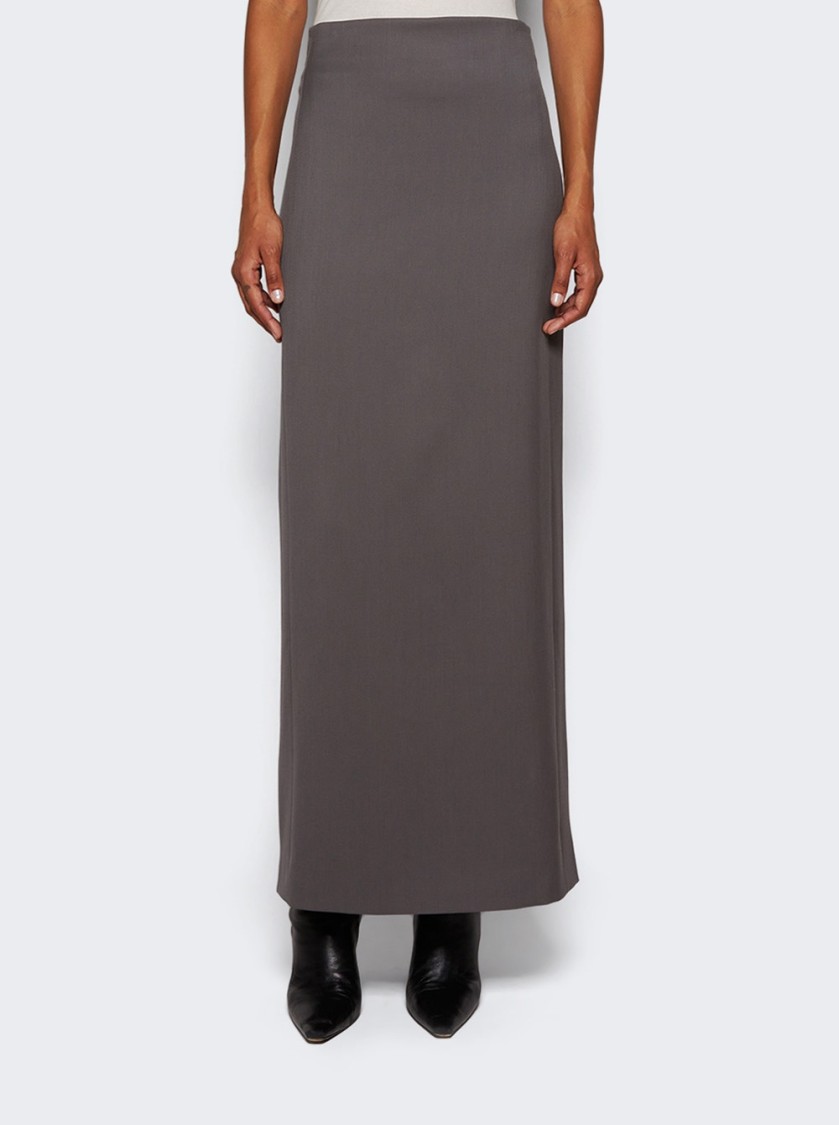 Wardrobe.nyc Column Maxi Skirt In Gray