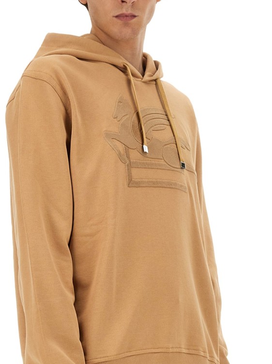 パーカー・フーディ ETRO SWEATSHIRT WITH PEGASUS EMBROIDERY Etro Sweatshirt With Prominent Pegasus Embroidery Hoodie
