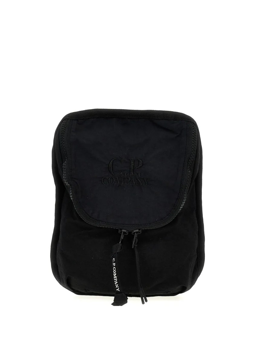 【C.P. COMPANY】Plain Paper Touch Zip-Up Shoulder Bag C.P. Company - Plain Paper Touch Zipped Bag | HBX - Globally