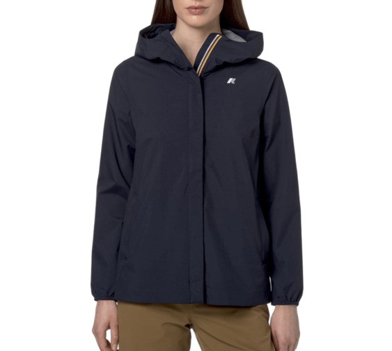 K-way Mid-length Jacket With Snug Hood