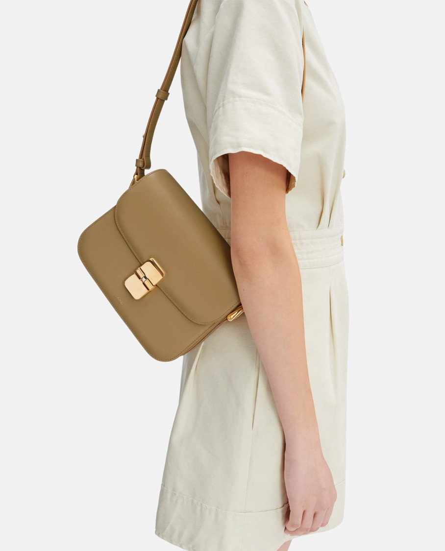 Apc A.p.c. Sac Grace Small In Neutrals