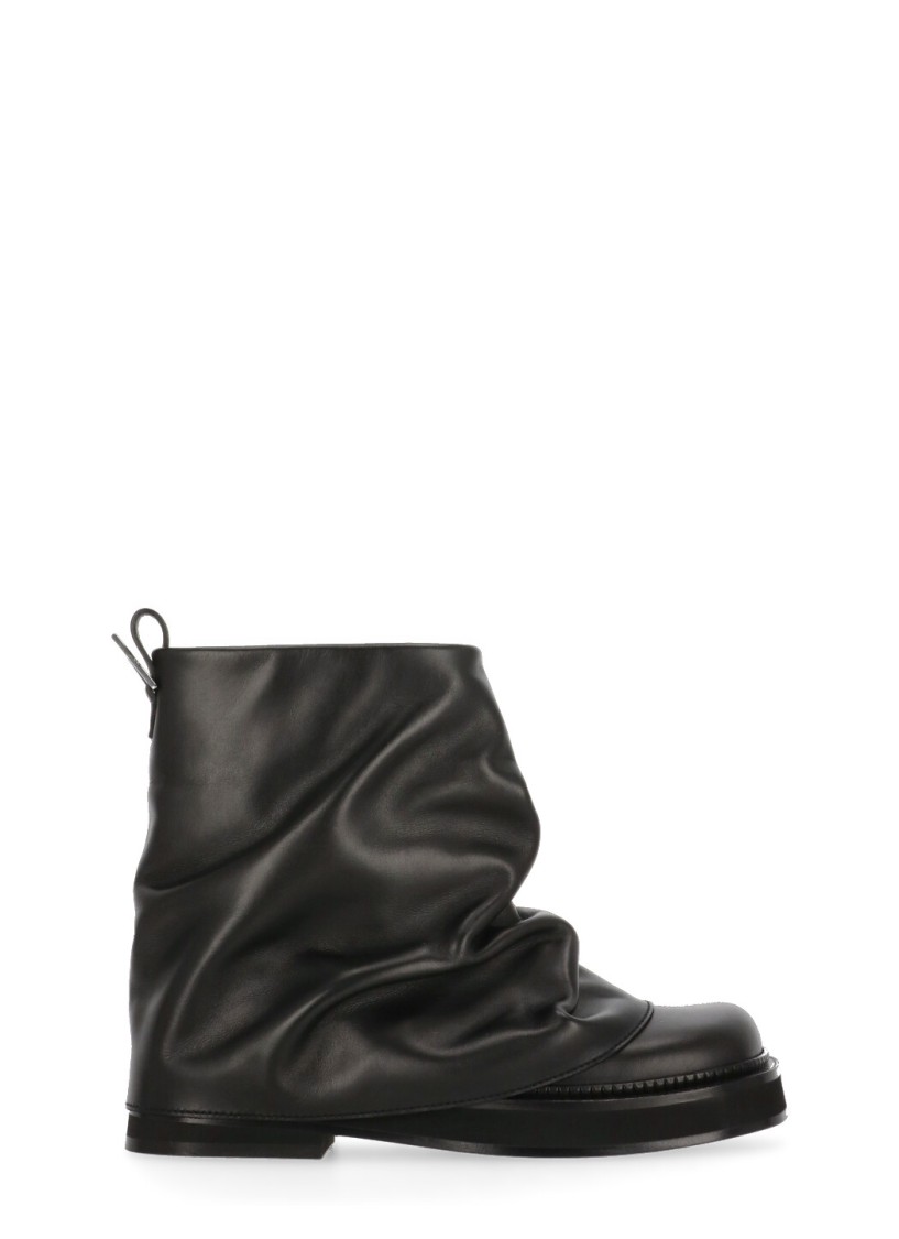 Shop Attico The Robin Mini Boots In Black