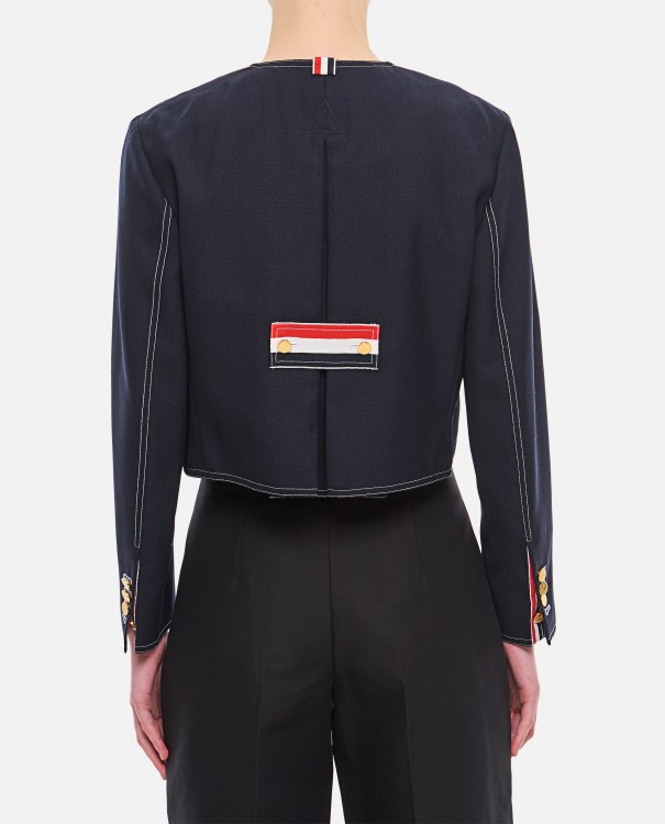 ジャケット THOM BROWNE BOX PLEATED CARDIGAN JACKET Thom Browne Box Pleated Cardigan Jacket Casual | THE LIST