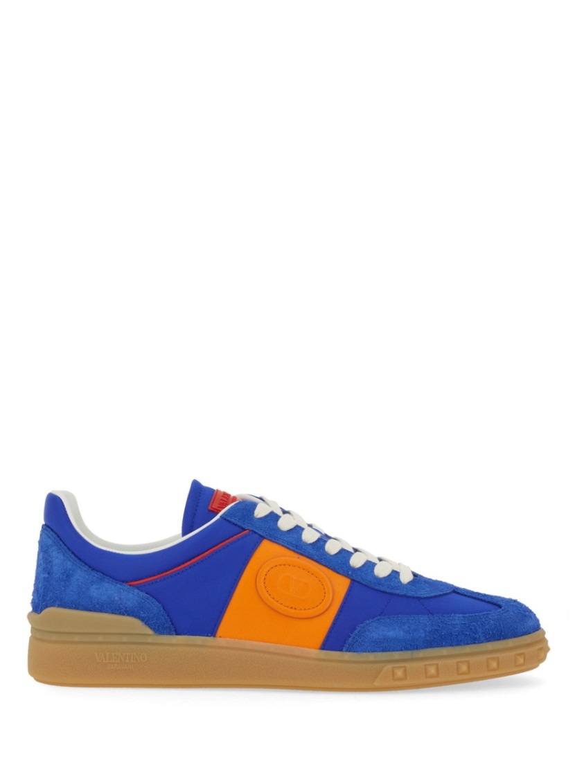 Valentino Multicolor Split Leather And Leather Upvillage Sneakers