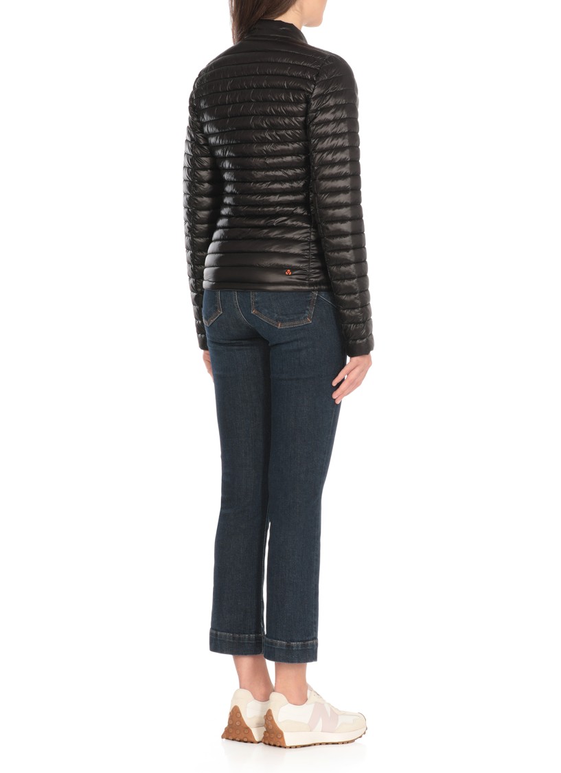 Save The Duck Black Twinkle Padded Jacket In Black