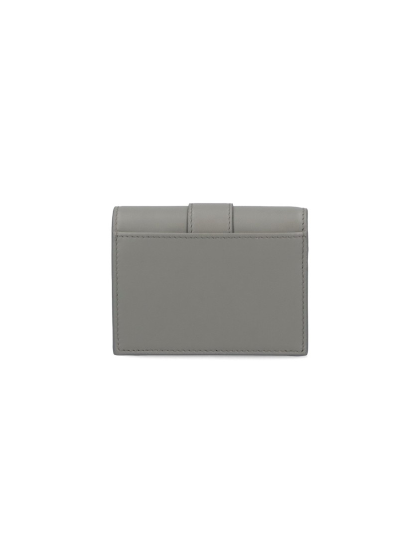 Ferragamo Compact 'hug' Wallet – Grey
