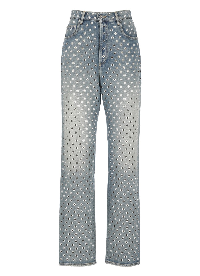 Golden Goose Denim Straight-leg Jeans In Blue