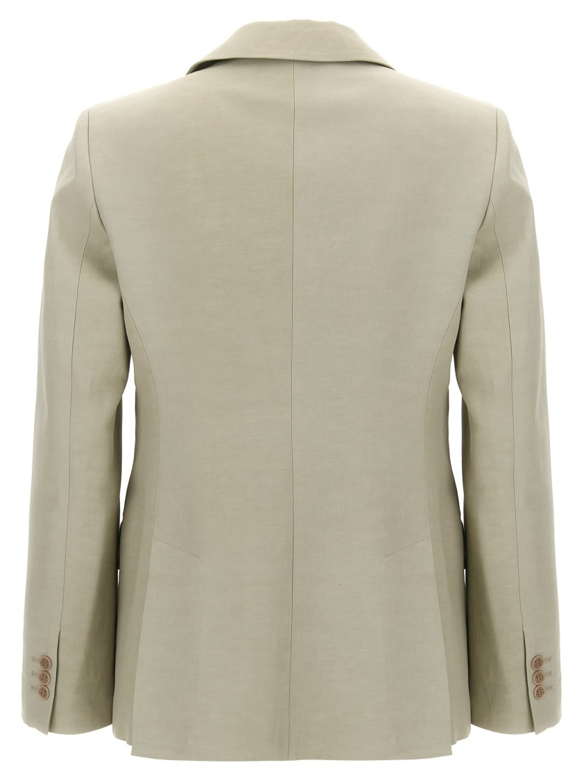 P.a.r.o.s.h Single-breasted Blazer Blazer And Suits In Neutral