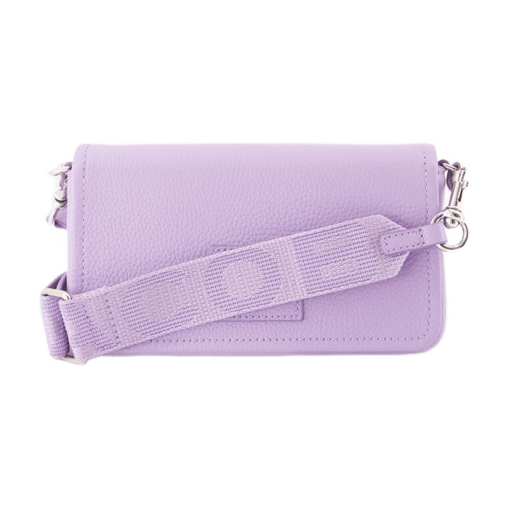 Shop Marc Jacobs The Mini Crossbody - Leather - Purple