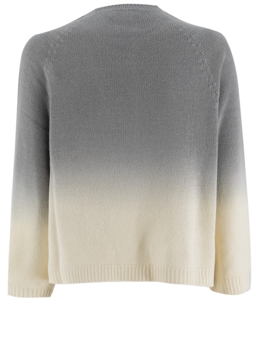 FABIANA FILIPPI FABIANA FILIPPI OVERSIZED CREW-NECK SWEATER WITH DIP-DYED FINISH