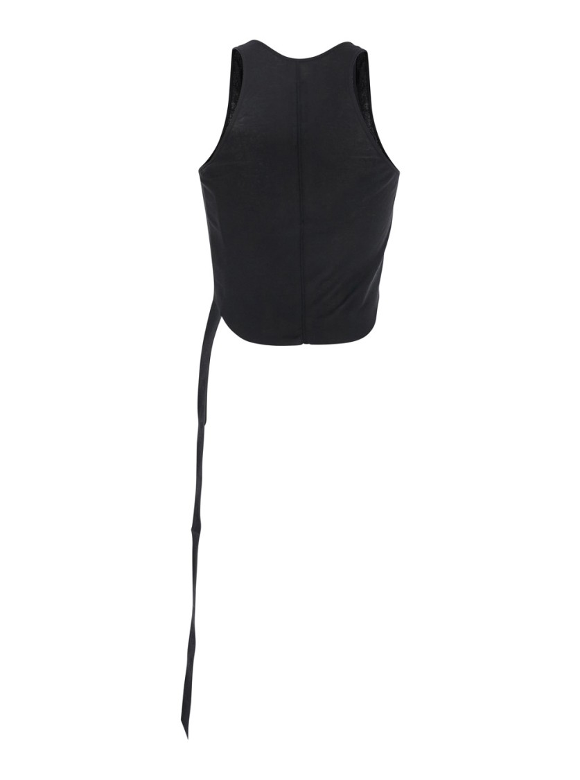 Shop Drkshdw Black Racerback Top