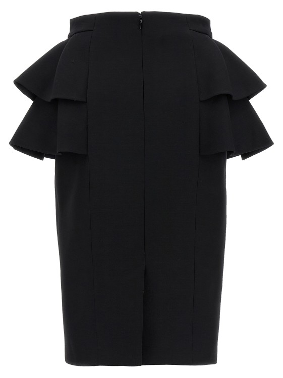 スカート Valentino Garavani Crepe Couture Midi Skirt With Ruffles Valentino Garavani Crepe Couture Midi Skirt | Saks Fifth Avenue