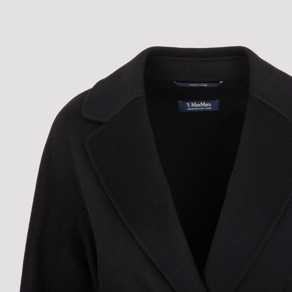 Max Mara Pauline Coats And Trench Coats Black In Black