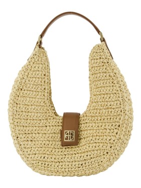 トートバッグ Small Cara Shopper Bag - ANINE BING - Cotton - Beige Anine Bing Small Cara Shopper Bag - Cotton - Beige Tote Bag