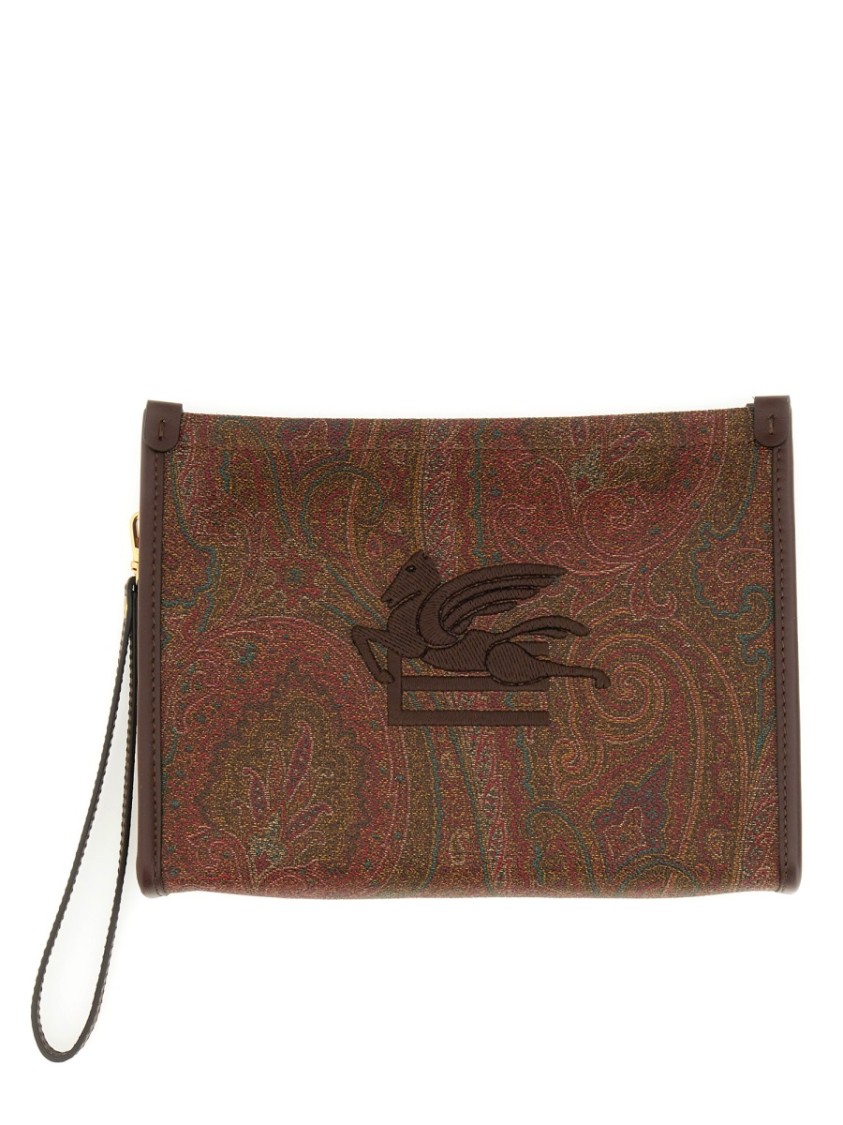 Etro Paisley Jacquard Media Pouch