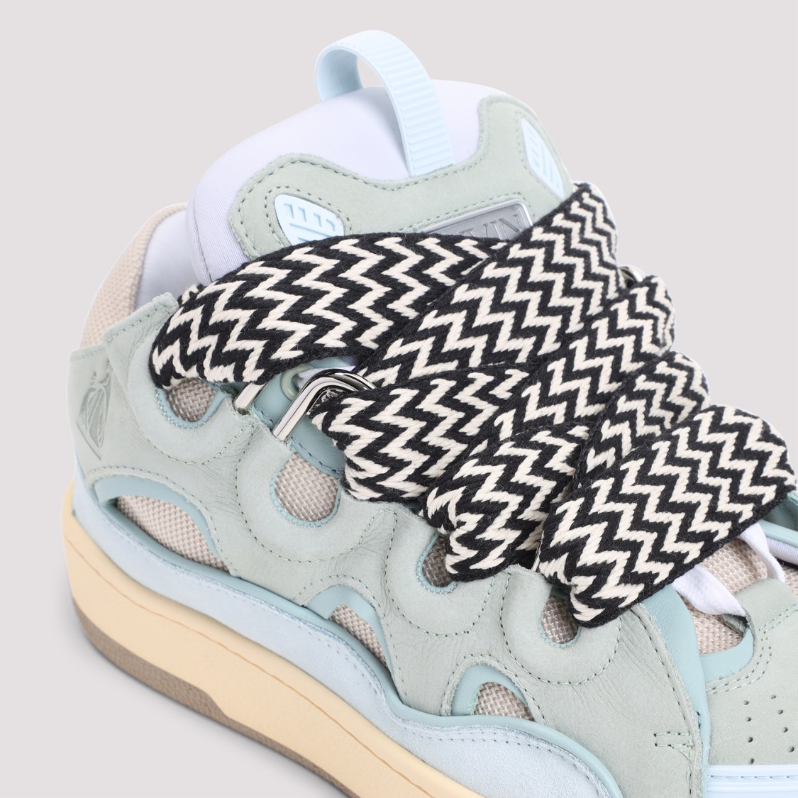 Lanvin Curb Sneakers In Blue