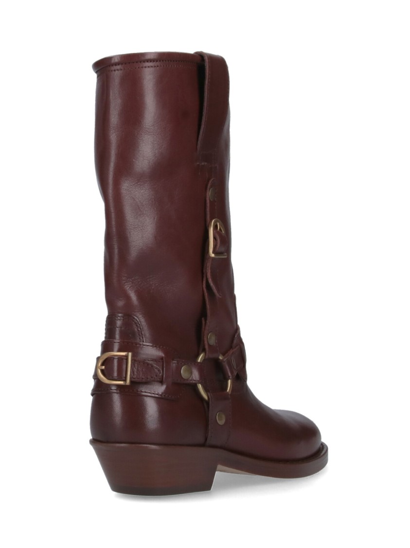 Isabel Marant Brown Heiko Mid-calf Boots