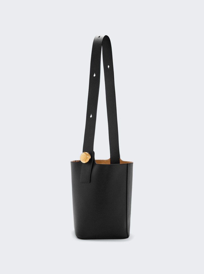 Loewe Anagram Pebble Leather Bucket Bag