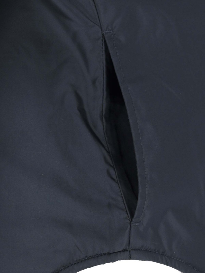 Aspesi Collared Jacket With Button Cuffs And Pockets In Blue