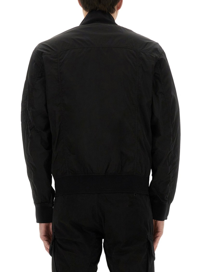 Shop C.p. Company Chrome-r Jacket In Black