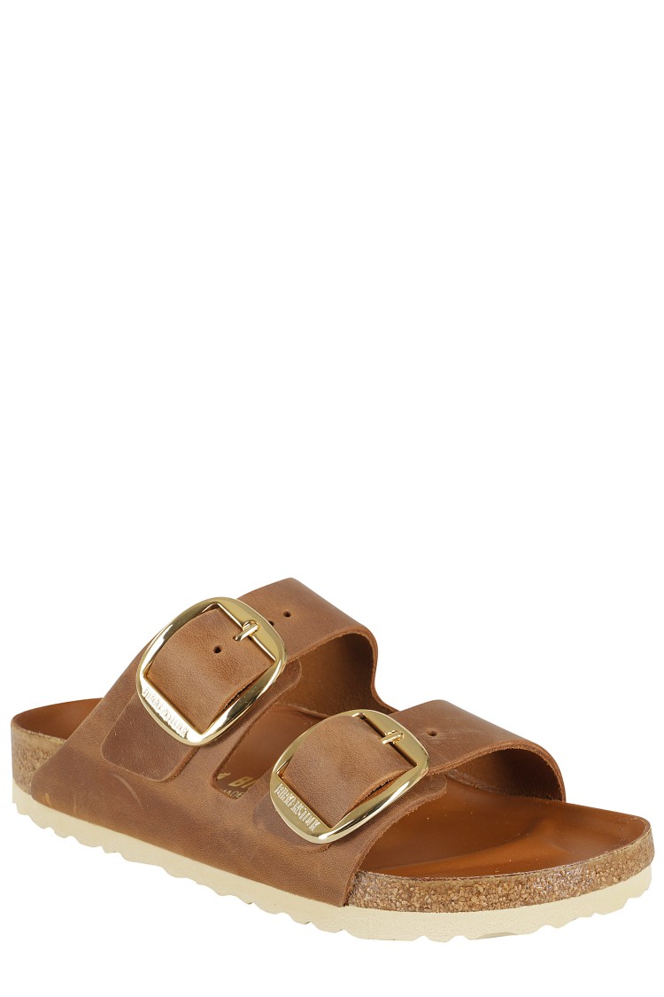 Shop Birkenstock Arizona Big Buckle In Brown