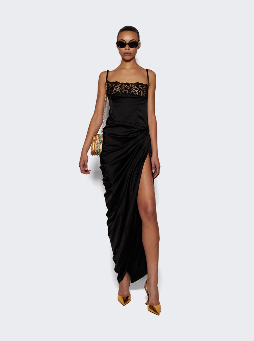 Jacquemus Saudade Asymmetric Midi Dress