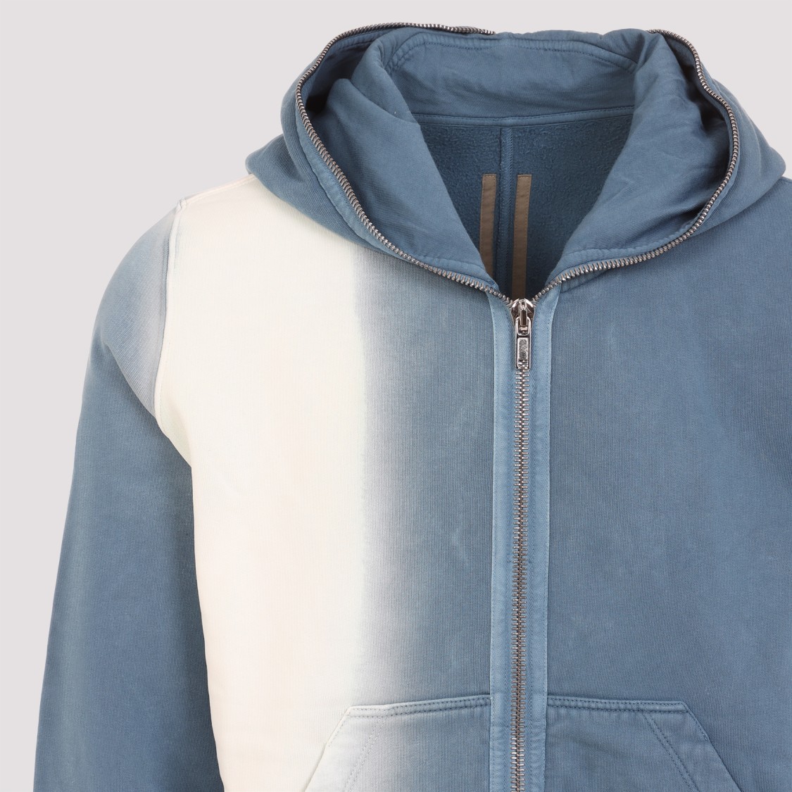 RICK OWENS DRKSHDW DRKSHDW BY RICK OWENS GRADIENT ZIP-UP SWEATSHIRT