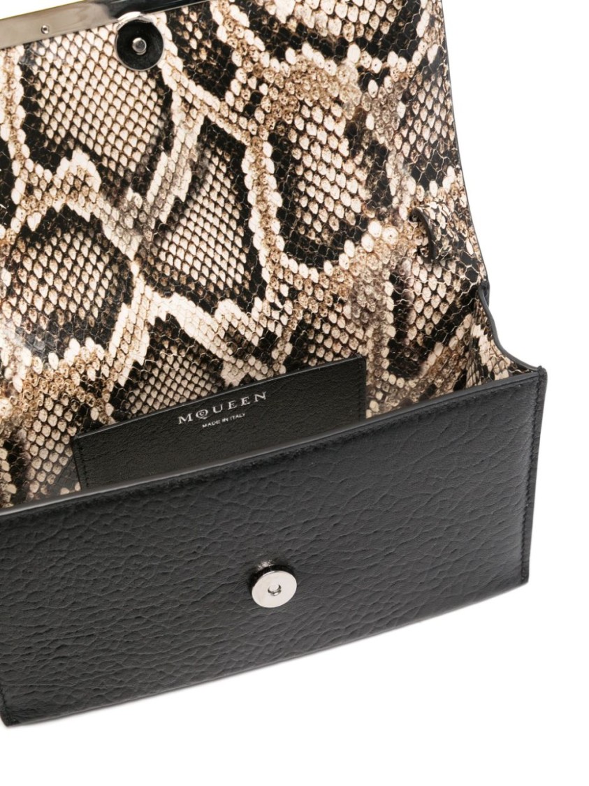 Alexander Mcqueen Mini Rectangular Cross-bar Clutch Bag