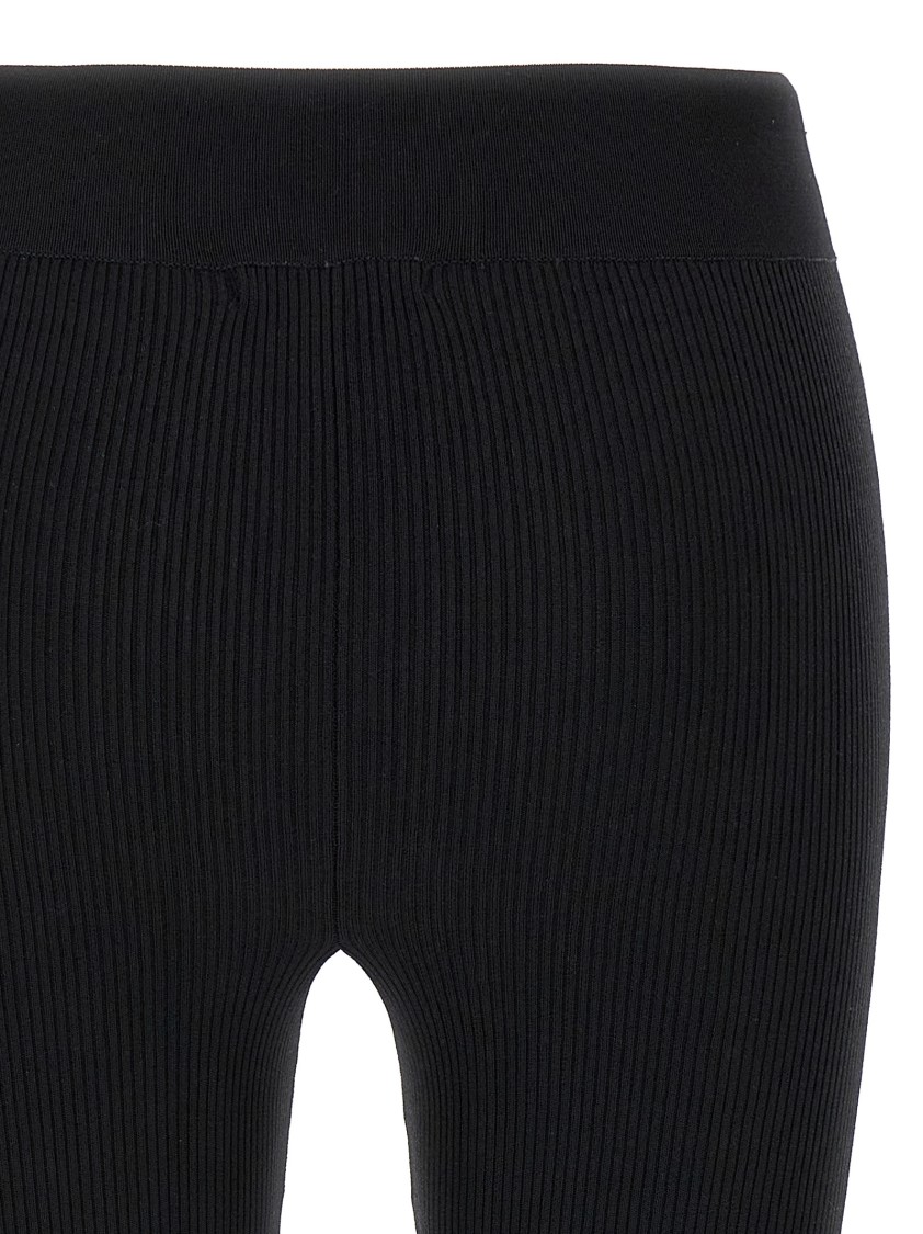 Nensi Dojaka Blackwhite Sadie Leggings In Black