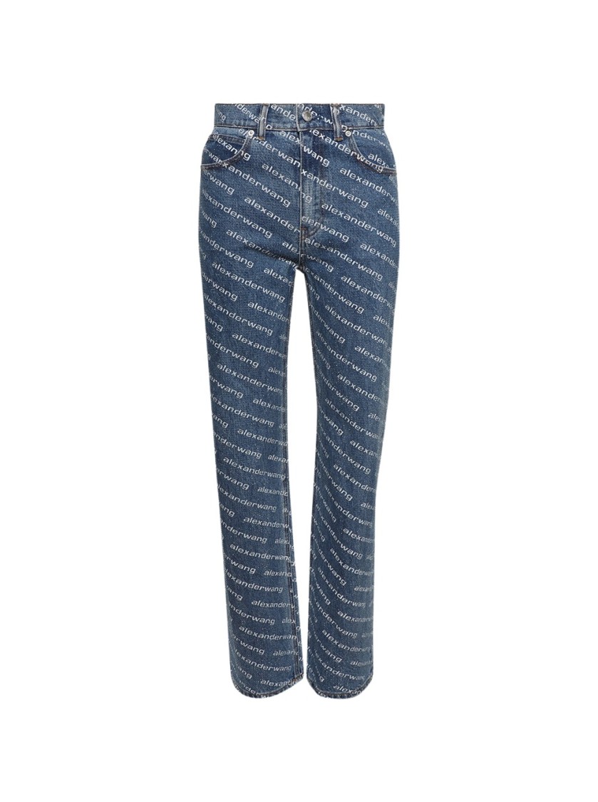 Alexander Wang Denim Jeans Featuring Belt Loops