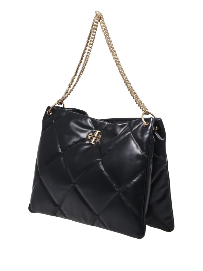 Tory Burch The Kira Diamond Quilted Satchel Is Irresistibly Soft Thanks To Its Quilted Texture. A Cl In Black