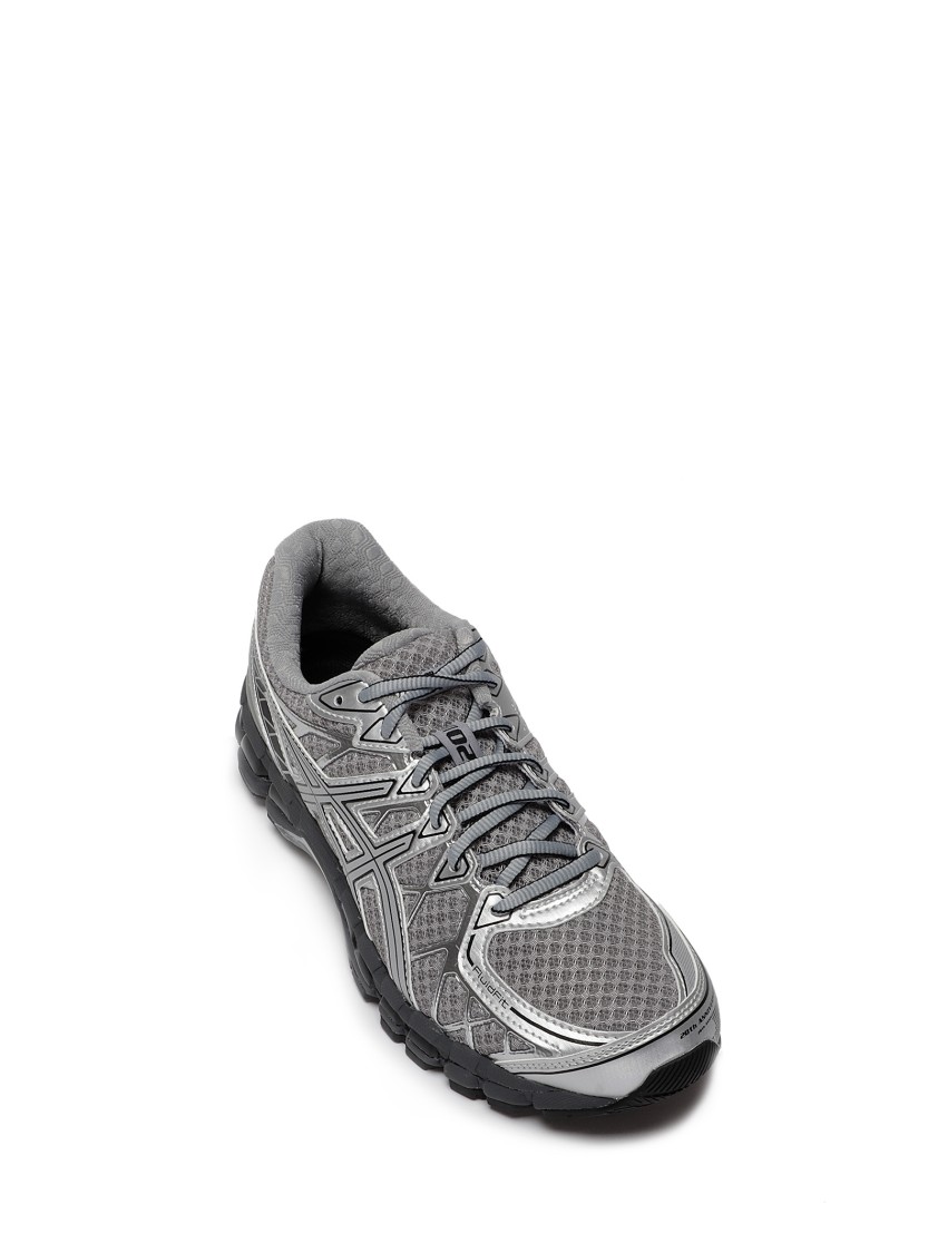 Asics Mens Gel-kayano 20 Mesh Low-top Trainers Gravel Pure Silver