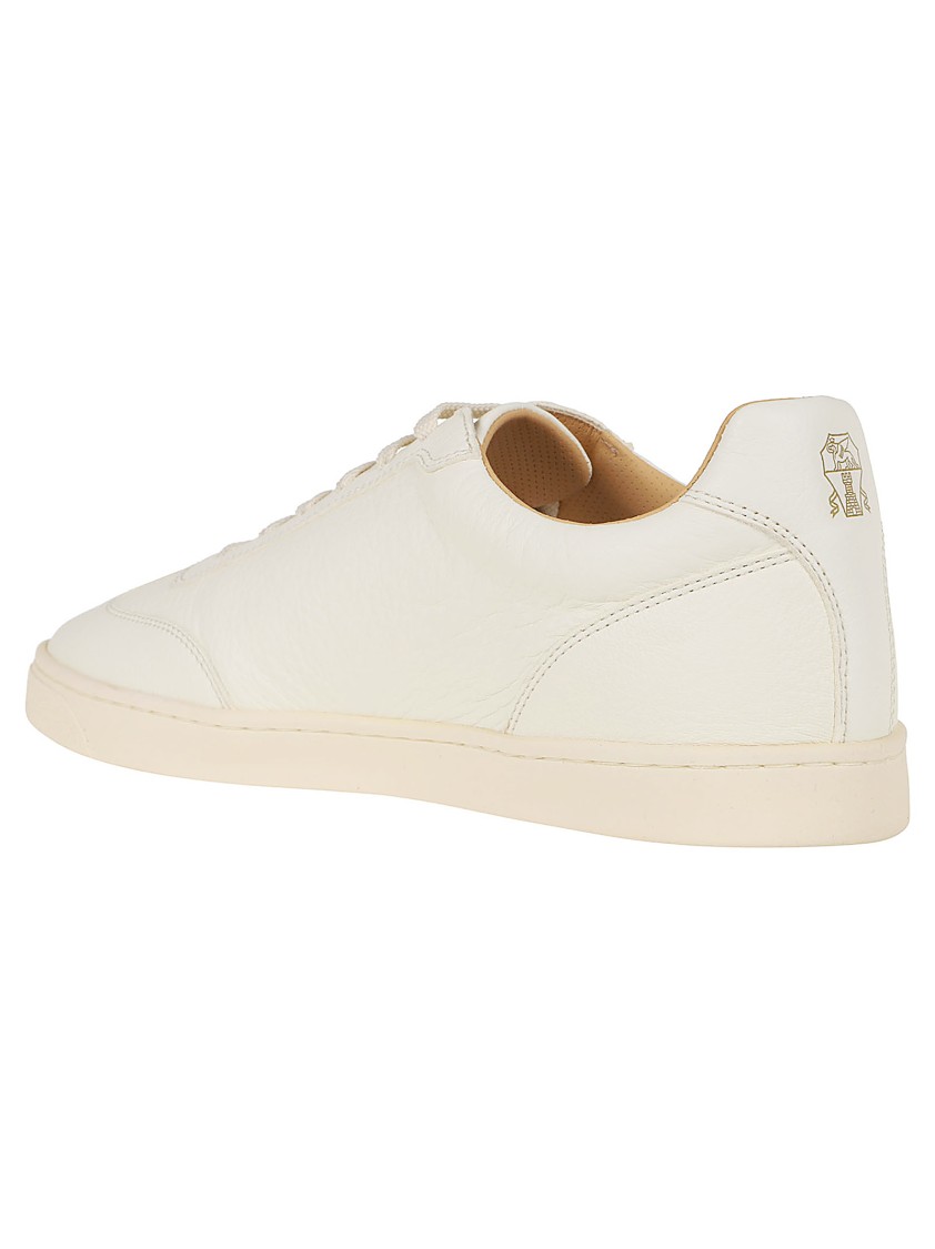 Brunello Cucinelli Scottish Red Deer Leather Sneakers