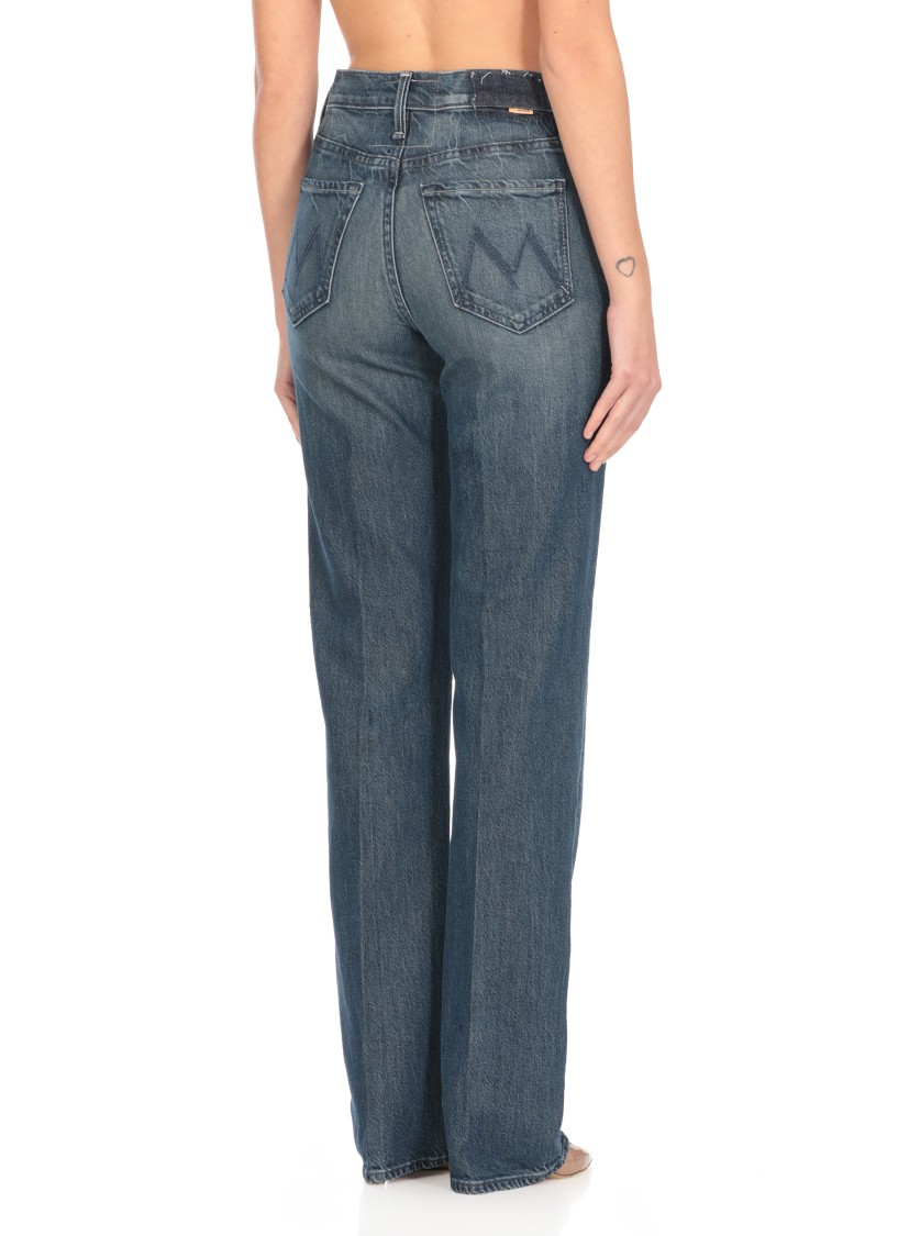 Mother The Rambler Jeans In Blue