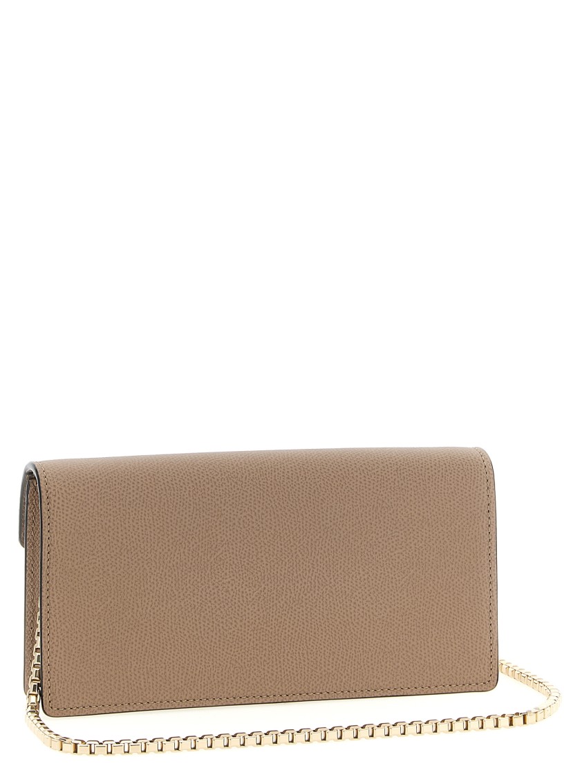 Valextra 'iside' Clutch In Neutral