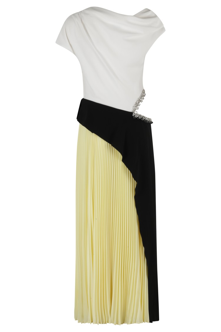 Simkhai Andromeda Sleeveless Midi Dress In White