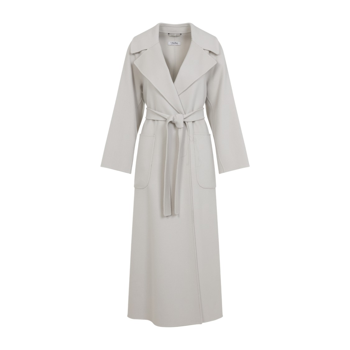 Max Mara Doris Long Coat In White