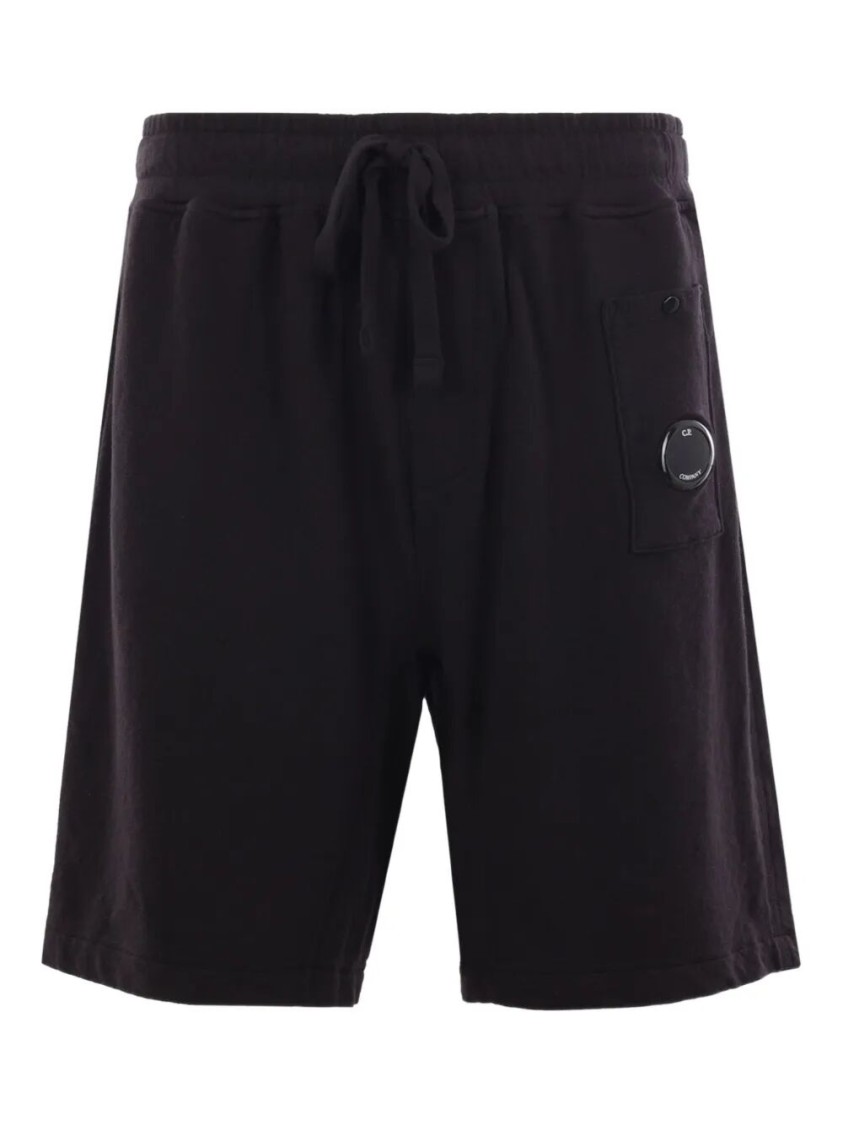 C.p. Company Men Jogging Shorts In Black