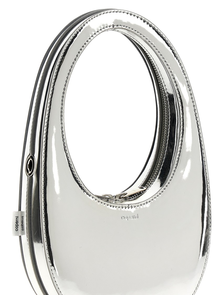 Coperni Mini Swipe Bag In Gray
